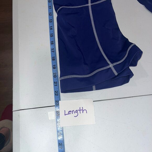 Lands End Women’s Tankini Set 8 Navy Blue Cross Back Modest Preppy Athletic - Picture 11 of 13